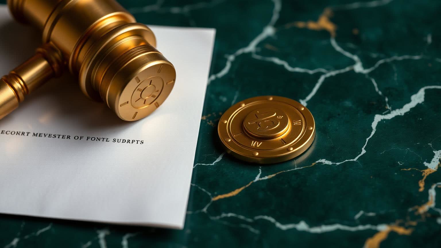 A sealed document representing accessibility commitments